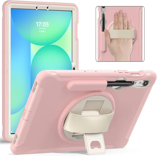 Miniatura 11 de Junfire Funda protectora para Galaxy Tab S10 Lite/S10 FE/S9 FE 5G/S9 con soporte para lápiz capacitivo, Samsung Tab 10.9"/ 11" a prueba de golpes