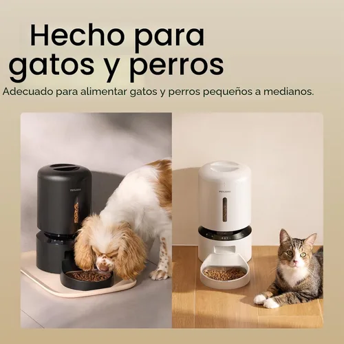Miniatura 11 de PETLIBRO Comedero automático para gatos con cámara, video HD 1080P con visión nocturna, alimentador WiFi 5G para mascotas con audio de 2 vías, Negro