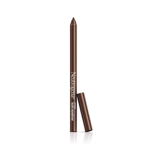 Miniatura 10 de Neutrogena Smokey Kohl Delineador de ojos con vitamina E antioxidante, resistente al agua y de deslizamiento suave, marrón oscuro, 0.014 onzas 30