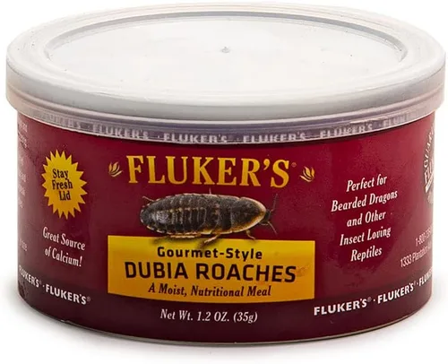 Miniatura 5 de Comida enlatada Gourmet de Fluker's para Reptiles, Peces, Aves y Animales Pequeños, Grillos, 1.2 oz