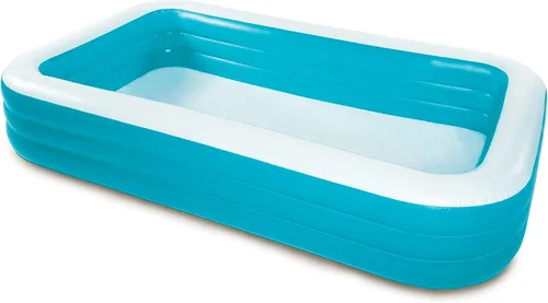 Miniatura 6 de Play Day Piscina familiar inflable de lujo de 10 pies para niños y adultos con bomba de aire eléctrica universal