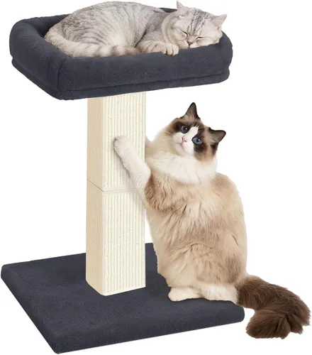 Miniatura 10 de Poste rascador para gatos grandes, rascador de gatos para gatos de interior y adultos, poste rascador de sisal resistente para proteger muebles, 32
