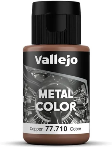 Miniatura 10 de Vallejo - Color Metálico Aluminio 32 ml (1.08 fl.oz.) Reproduce fielmente diferentes acabados metálicos