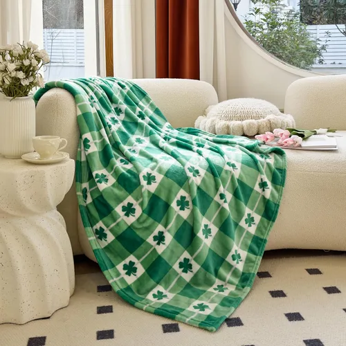 Miniatura 34 de Elegant Comfort Velvet Touch Ultra Lujosa Manta/Frazada de Vellón con Estampado Navideño de Vacaciones - 50 x 60 pulgadas, (Flor de Pascua), 50 x 60