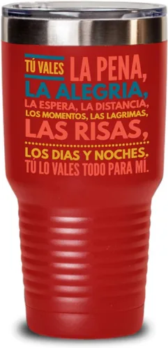 Miniatura 9 de Regalo para esposo Taza de café para esposa Perfecto regalo para graduados, profesionales y estudiantes Vaso con afirmaciones positivas, Negro
