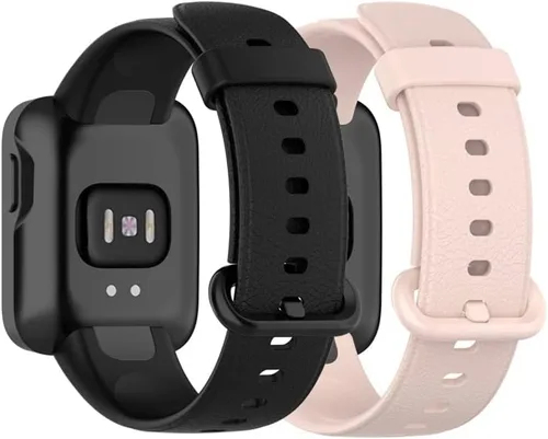 Miniatura 16 de Senter Correas de repuesto de goma suave premium de liberación rápida para Xiaomi MI Watch Lite/Redmi Watch Smart Watch Rojo