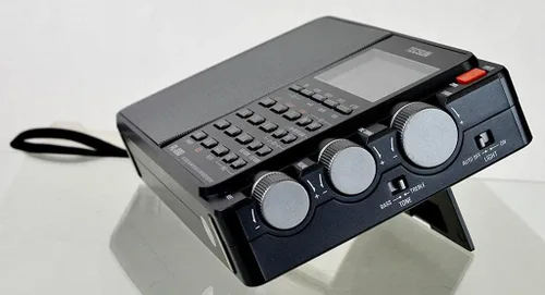 Miniatura 4 de Tecsun PL880 radio portátil digital, receptor de doble conversión con sintetizado por PLL, frecuencia AM/FM, de onda corta y onda larga