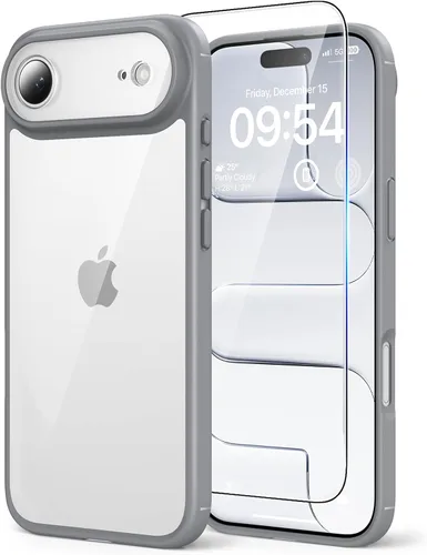 Miniatura 21 de TAURI Funda magnética 2 en 1 transparente para iPhone 14 Pro, compatible con Magsafe [no amarillenta] con protector de pantalla, protección de grado