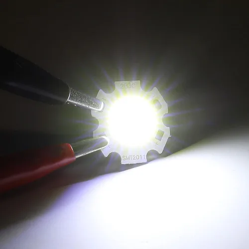 Miniatura 5 de MECCANIXITY COB - Bombilla de chip de luz LED de 0.787 in, 3 W, 260 mA, ahorro de energía para foco, paquete de 15, color blanco