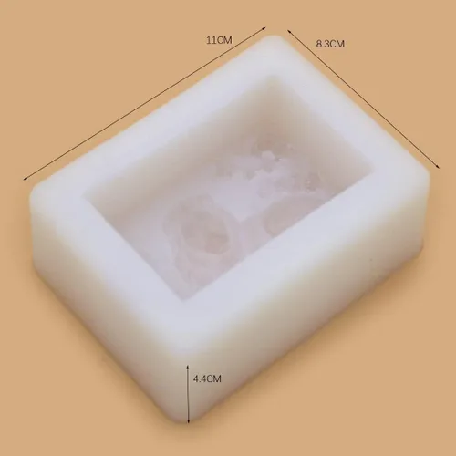 Miniatura 3 de Kit de moldes de silicona para jabón l Suministros para hacer jabón l Moldes de silicona para resina l Moldes de silicona para hacer velas