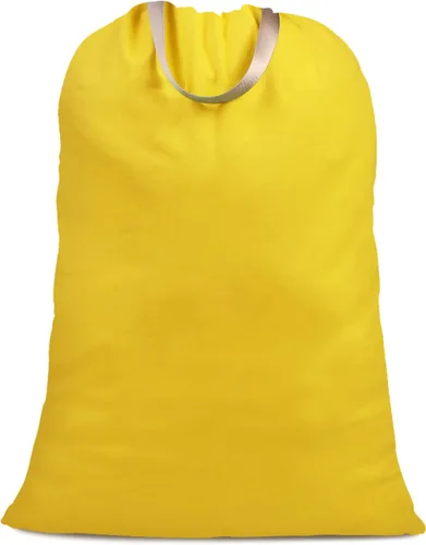 Miniatura 18 de Bolsa de lona de algodón con asas y correas de cordón, bolsas de lavandería extra grandes resistentes para lavandería y hogar, bolsa de ropa sucia