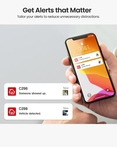 Miniatura 8 de ZOSI C298 - Cámara de seguridad WiFi enchufable PT de 4MP con doble lente (2MP+2MP) para exteriores, cámara panorámica de 360 grados, detección