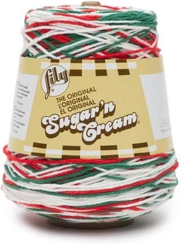 Miniatura 25 de Lily Sugar N Cream - Ovillos de hilo negro - 1 paquete de 14oz/400g - Algodón - #4 Mediano - 640 metros - Para tejer/croché