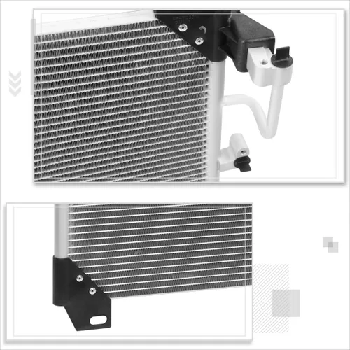Miniatura 4 de Condensador A/C de aluminio compatible con Chevy Trailblazer/GMC Envoy 4.2/5.3/6.0L 4719 03-09