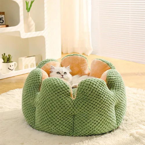 Miniatura 8 de CWV Lindas camas para gatos, camas para gatitos, camas suaves para perros pequeños, camas lavables para mascotas para cachorros y gatitos