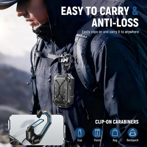 Miniatura 8 de MOBOSI para Funda de AirPods Pro 3 [Funda Impermeable IP68 para iPods Pro 3 y Compatible con MagSafe] Funda Protectora de Grado Militar para Earpods