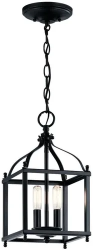 Miniatura 5 de KICHLER Larkin - Colgante de 2 luces de 14.75" en níquel cepillado
