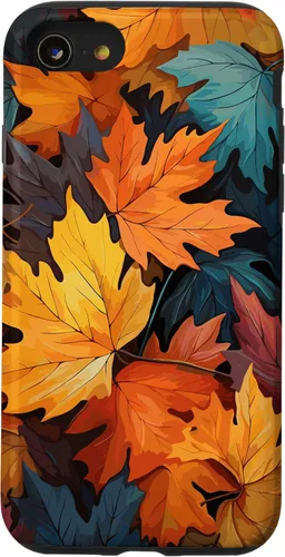 Miniatura 18 de Colorful Leaves Otoño y Otoño Tema, Otoño Color Funda para iPhone 17