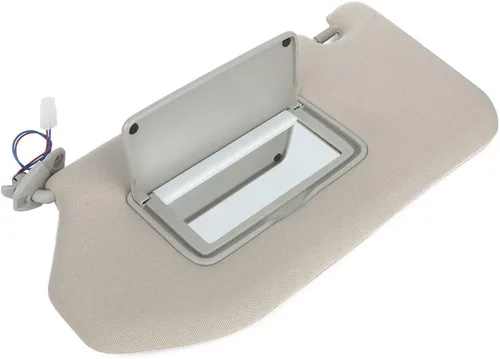 Miniatura 21 de SCITOO Visera solar del lado del conductor izquierdo para Toyota Camry 2006 2007 2008 2009 2010 2011 (con techo solar, con espejo, sin luz), gris