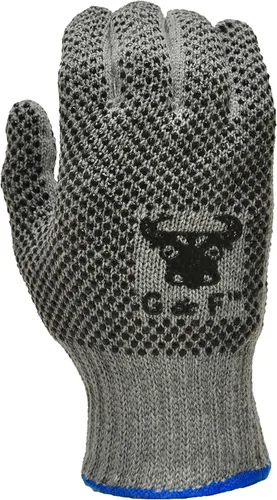 Miniatura 4 de G & F Products Guantes de trabajo unisex para adultos, color gris, grande, 12 pares de EE. UU