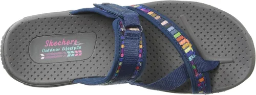 Miniatura 5 de Skechers Women's Reggae-Mad Swag-Toe Thong Woven Sandal