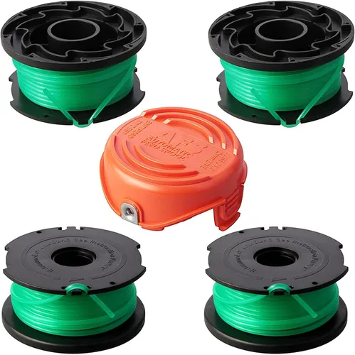Miniatura 8 de SF-080 Carretes de repuesto para recortadora compatibles con Black Decker SF-080-BKP GH3000 GH3000R LST540 LST540B Weed Eater 20 pies 0.080 pulgadas