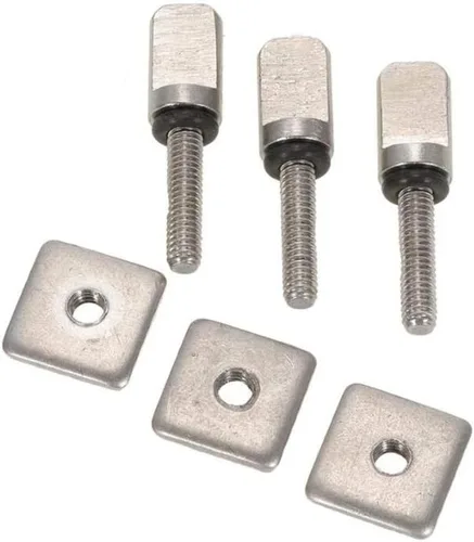 Miniatura 2 de Ninguna herramienta tornillo de mariposa universal de acero inoxidable para Longboard y SUP