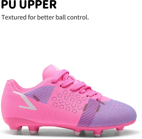 Miniatura 2 de DREAM PAIRS Zapatos de fútbol para niños y niñas, zapatos de fútbol para niños pequeñosniños grandes