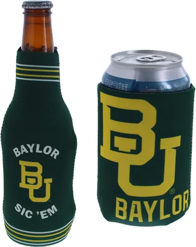 Miniatura 17 de College Team Color Logo Can & Bottle Holder Insulator Beverage Cooler Set