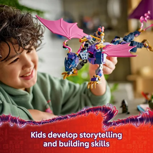 Miniatura 4 de LEGO NINJAGO Rontu El Dragón Maestro - Kit de construcción de modelo de dragones en ascenso para niños y niñas, a partir de 7 años - Juguete