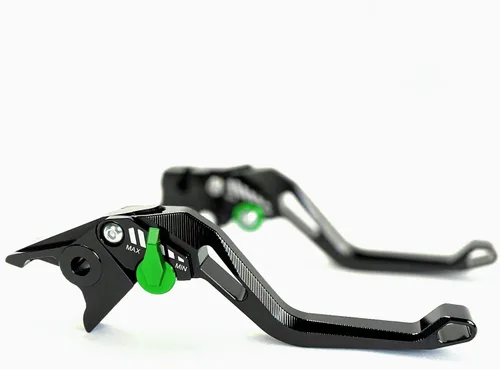 Palancas de freno y embrague cortas ajustables compatibles con Kawasaki Z900/Z650 2017-2020 1000 2015-2020 Ninja 650R/ER-6F/EX650 2017-2020
