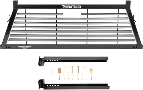 Miniatura 21 de Kit de hardware RealTruck BACKRACK para uso con tapa de remolque de perfil bajo, negro, sin perforación 40120 Compatible con Chevrolet/GMC