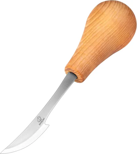 BeaverCraft Cuchillo para tallar madera C17P - Cuchillo para tallar astillas de acero al carbono - Cuchillos para principiantes y profesionales -