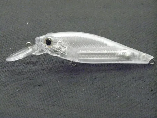 Miniatura 36 de 10 Señuelo en Blanco sin Pintar Minnow Crankbait de Agua Superior sin Labios Jerkbait Señuelos de Pesca UPM760P10