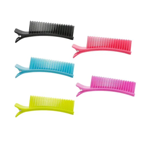 Miniatura 9 de Uonlytech 2 pinzas para el cabello para corte de peinado, pinzas de peluquería, pinzas para el cabello para mujeres y niñas, tamaño grande