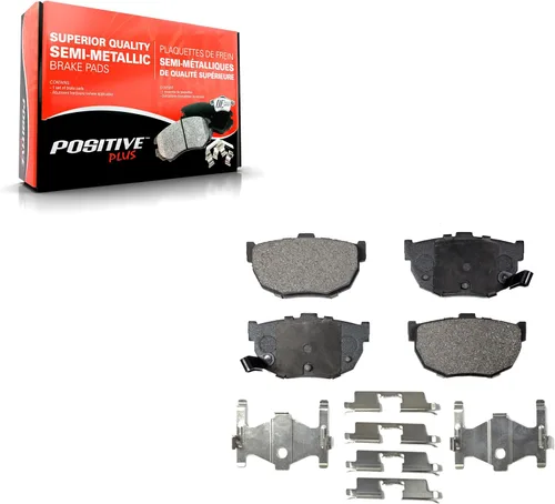 Reemplazo de pastillas de freno de disco semimetálicas traseras PPF-D323 para Hyundai Elantra Kia Spectra Tiburon Spectra5 Nissan Stanza Maxima