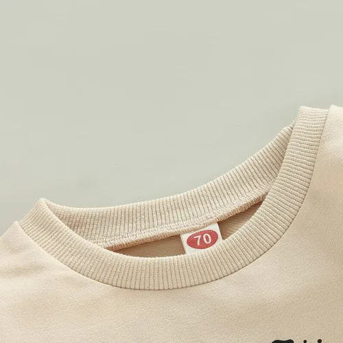 Miniatura 5 de Tiacham Ropa occidental para bebé y niña, sudadera de vaca, mameluco de manga larga, overol de gran tamaño, suéter infantil