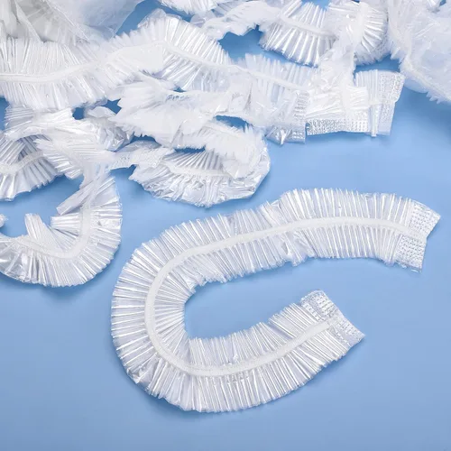 Miniatura 8 de Noverlife 100 revestimientos desechables de pedicura para spa, de plástico transparente de un solo uso, forro desechable para bañera de pies, bolsas