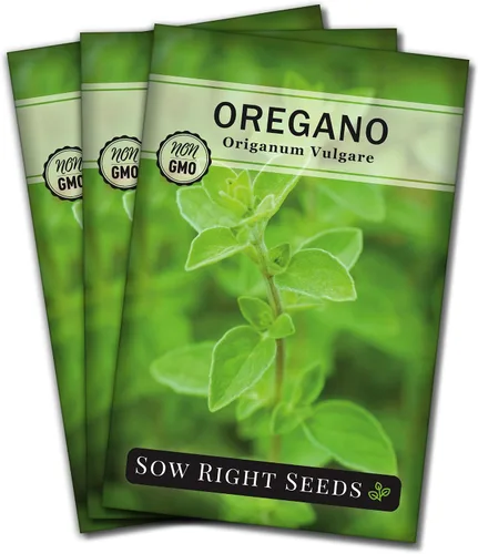 Miniatura 8 de Sow Right Seeds - Semilla de orégano para plantar - Reliquia sin OMG - Instrucciones para plantar y cultivar un jardín de hierbas de cocina