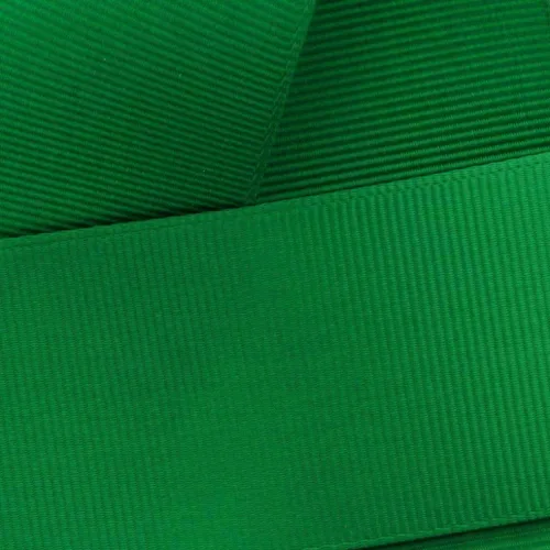 Miniatura 58 de Cinta de grogrén verde ácido de 7/8" sólido carrete de 5 yardas (0.866 in) HBC