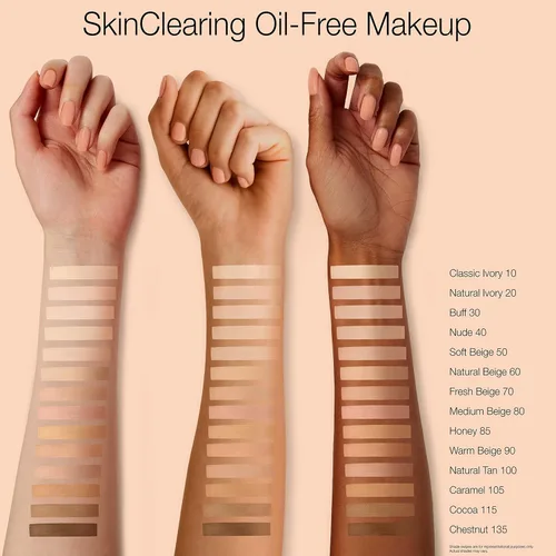 Miniatura 6 de Neutrogena SkinClearing - Base líquida para combatir el acné y las imperfecciones sin aceite, con medicamento para el acné con ácido salicílico al