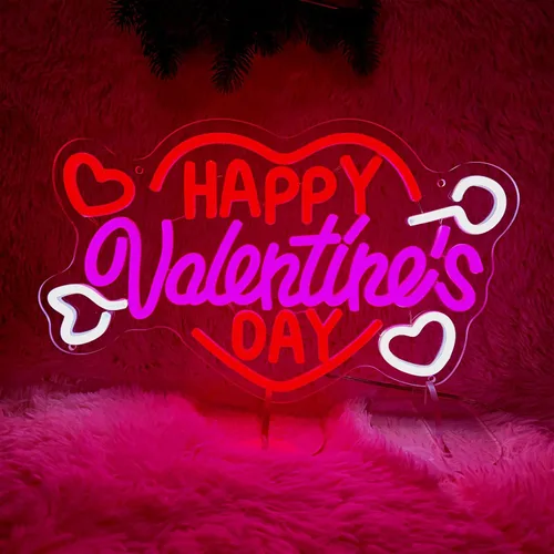 Miniatura 16 de Letreros de neón Hello Gorgeous para decoración de pared, letrero de 13.8 * 13.8 pulgadas de luz rosa para boda, decoración de compromiso