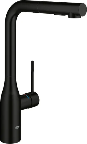 Miniatura 7 de Llave de baño de gran pico, 1 manija Essence en níquel cepillado InfinityFinish, 30271000