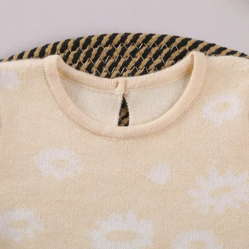 Miniatura 3 de JNBLDA Conjunto de camiseta sin mangas con estampado floral para recién nacido, ropa de verano para bebé