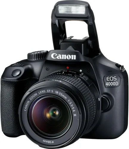 Miniatura 2 de Cámara DSLR Canon EOS 4000D con lente EF-S 18-55mm III y lente EF 75-300mm III paquete básico - Incluye: batería de repuesto LPE10 de vida extendida