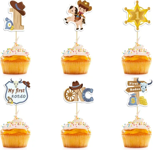 Miniatura 15 de 36 piezas de decoración para cupcakes de avión para niños, decoración para tartas de aviones, baby shower, fiesta de cumpleaños para combatientes