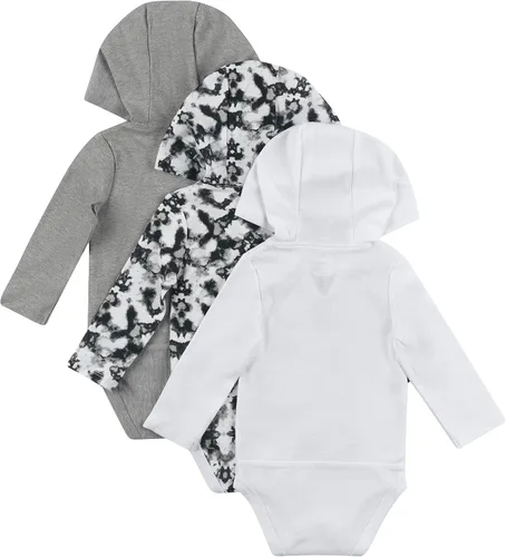 Miniatura 5 de Hanes Body de manga larga para bebé, sudadera con capucha para niños y niñas, paquete de 3