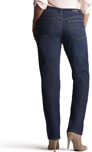 Miniatura 2 de Lee - Pantalones de mezclilla rectos, de ajuste holgado, para mujer