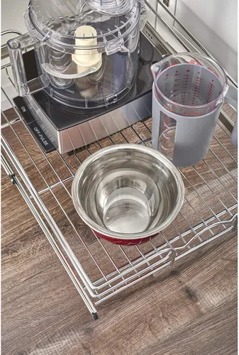 Miniatura 7 de Rev-A-Shelf Estante extraíble y organizador de cajones para armario de cocina, cesta deslizable de almacenamiento de despensa en múltiples tamaños