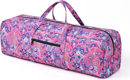 Miniatura 20 de Boulder Bee Bolsa para esterilla de yoga Gran portaesterillas de yoga con bolsillo para artículos mojados Regalos de yoga Bolsa de gimnasio